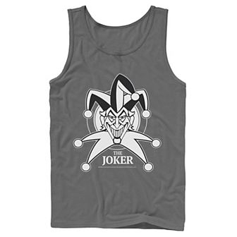 Men's DC Comics Joker Smiling Classic Poster Tank Top