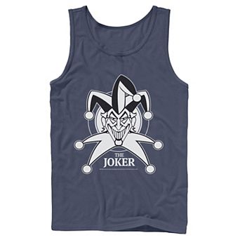 Men's DC Comics Joker Smiling Classic Poster Tank Top