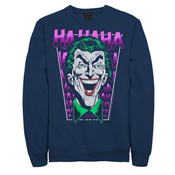 Men's DC Comics Batman The Joker Laughing Sweatshirt
