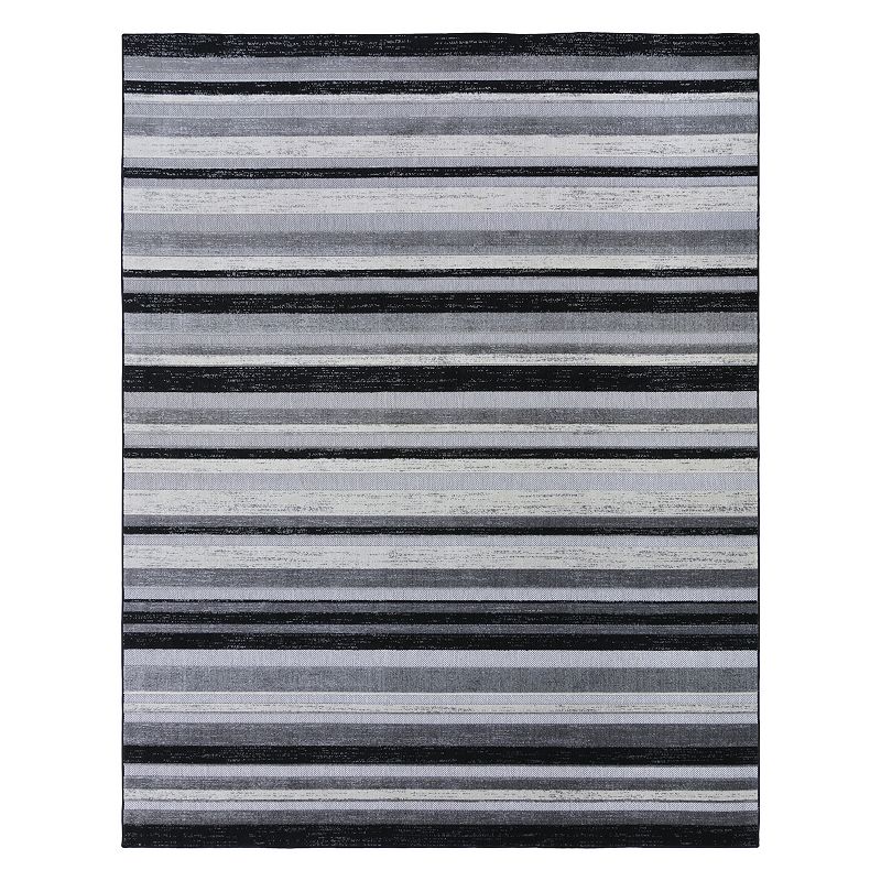 Avenue 33 Fosel Muxia Indoor Outdoor Area Rug, Grey, 9X13 Ft