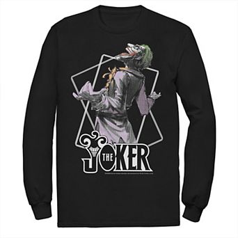 Men's DC Comics The Joker Card Outline Tee