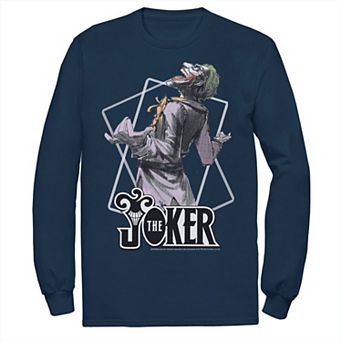 Men's DC Comics The Joker Card Outline Tee