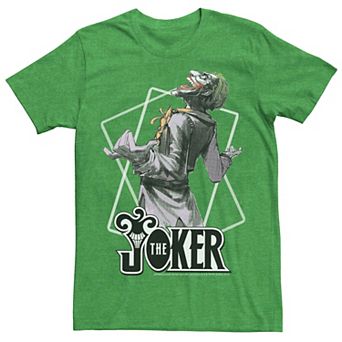 Men's DC Comics The Joker Card Outline Tee