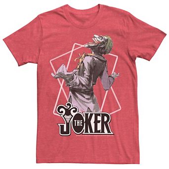 Men's DC Comics The Joker Card Outline Tee