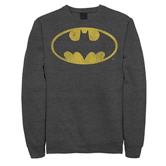 Men's DC Comics Batman Distressed Classic Logo Sweatshirt