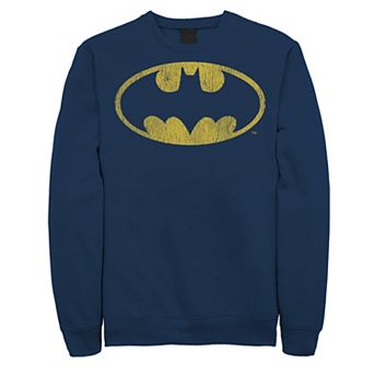 Men's DC Comics Batman Distressed Classic Logo Sweatshirt