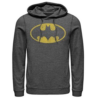 Men's DC Comics Batman Distressed Classic Logo Hoodie