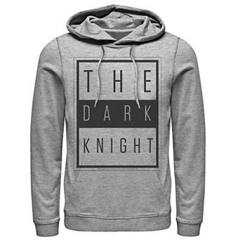 Men's DC Comics Batman The Dark Knight Block Poster Hoodie