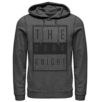 Men's DC Comics Batman The Dark Knight Block Poster Hoodie