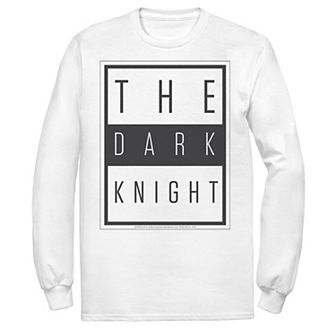 Men's DC Comics Batman The Dark Knight Block Poster Tee