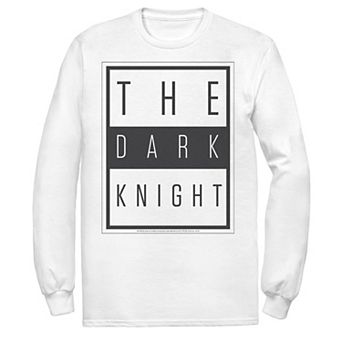 Men's DC Comics Batman The Dark Knight Block Poster Tee