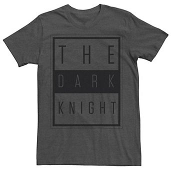 Men's DC Comics Batman The Dark Knight Block Poster Tee