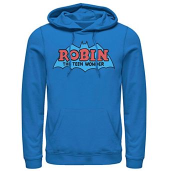 Men's DC Comics Robin The Teen Wonder Classic Logo Hoodie
