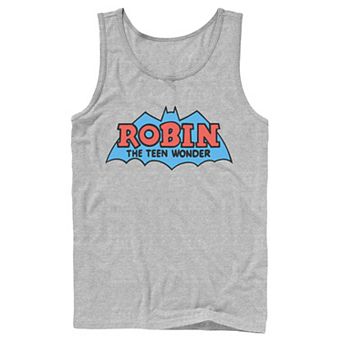 Men's DC Comics Robin The Teen Wonder Classic Logo Tank Top