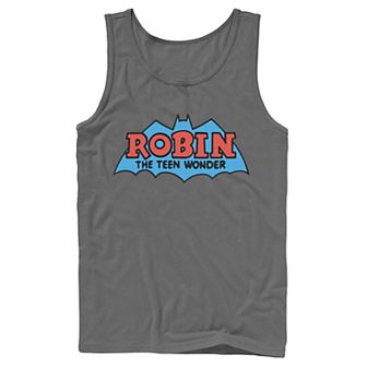 Men's DC Comics Robin The Teen Wonder Classic Logo Tank Top