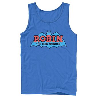 Men's DC Comics Robin The Teen Wonder Classic Logo Tank Top