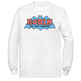 Men's DC Comics Robin The Teen Wonder Classic Logo Tee
