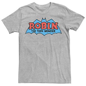 Men's DC Comics Robin The Teen Wonder Classic Logo Tee