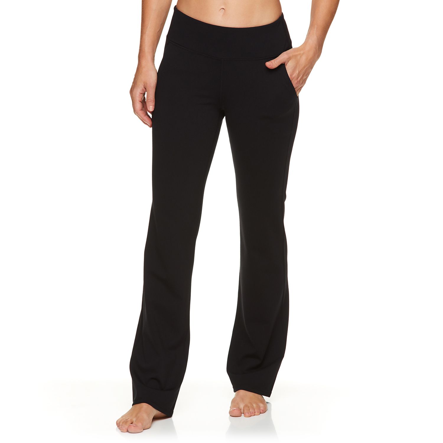 women's gaiam zen bootcut yoga pants