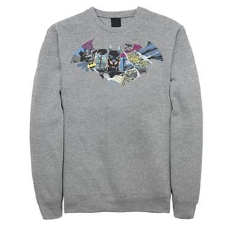 Men's DC Comics Batman Dark Comic Logo Sweatshirt