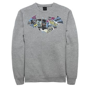 Men's DC Comics Batman Dark Comic Logo Sweatshirt