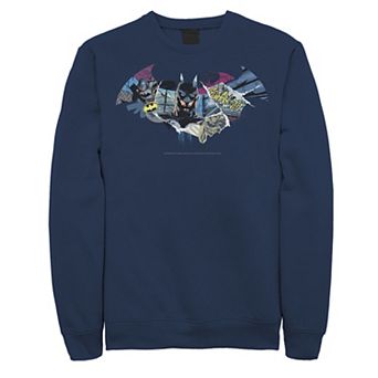 Men's DC Comics Batman Dark Comic Logo Sweatshirt