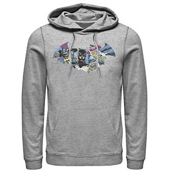 Men's DC Comics Batman Dark Comic Logo Hoodie