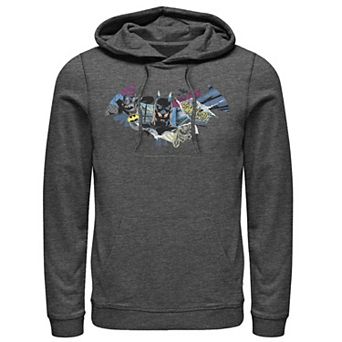 Men's DC Comics Batman Dark Comic Logo Hoodie