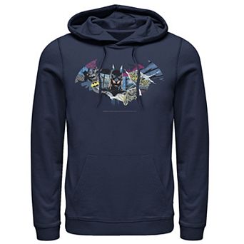 Men's DC Comics Batman Dark Comic Logo Hoodie