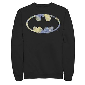 Men's DC Comics Batman Starry Night Logo Sweatshirt