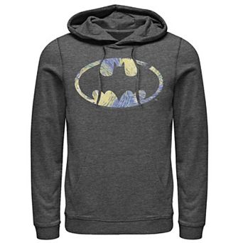 Men's DC Comics Batman Starry Night Logo Hoodie