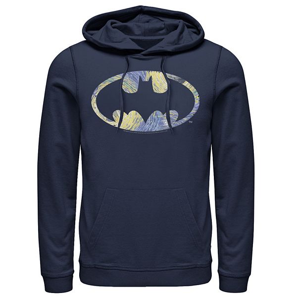 Men's DC Comics Batman Starry Night Logo Hoodie
