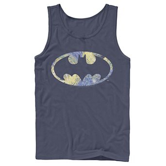 Men's DC Comics Batman Starry Night Logo Tank Top