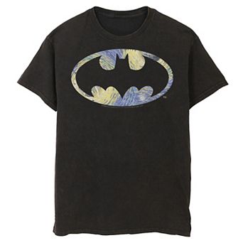 Men's DC Comics Batman Starry Night Logo Tee