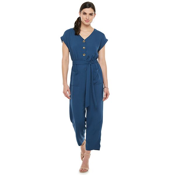 Petite Apt. 9 Utility Dolman Crop Jumpsuit