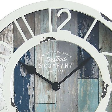 FirsTime & Co. Tranquil Bay Wall Clock 