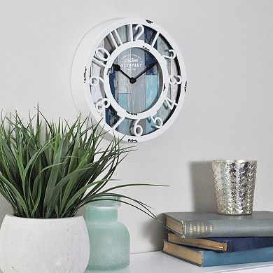 FirsTime & Co. Tranquil Bay Wall Clock 