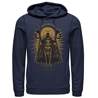 Men's DC Comics Batman Skeleton Sketch Poster Hoodie