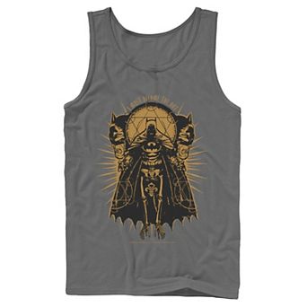 Men's DC Comics Batman Skeleton Sketch Poster Tank Top