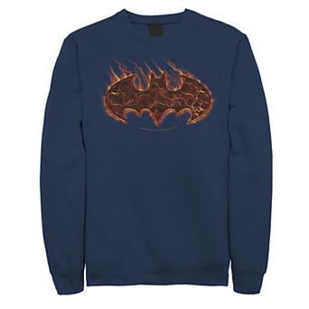 Men's DC Comics Batman Torched Logo Sweatshirt