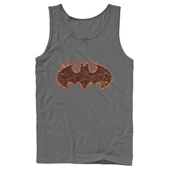 Men's DC Comics Batman Torched Logo Tank Top