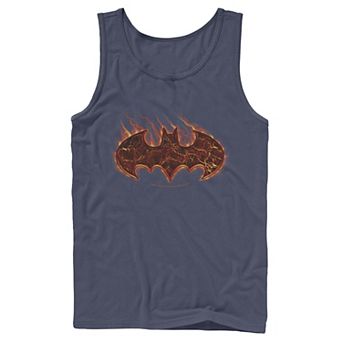 Men's DC Comics Batman Torched Logo Tank Top