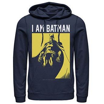 Men's I Am Batman Portrait Hoodie