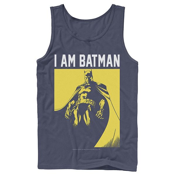 Men's I Am Batman Portrait Tank Top