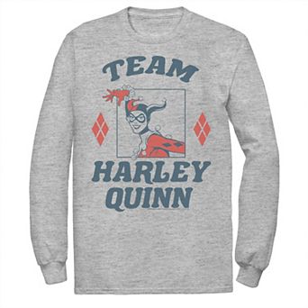 Men's Batman Team Harley Quinn Vintage Portrait Tee
