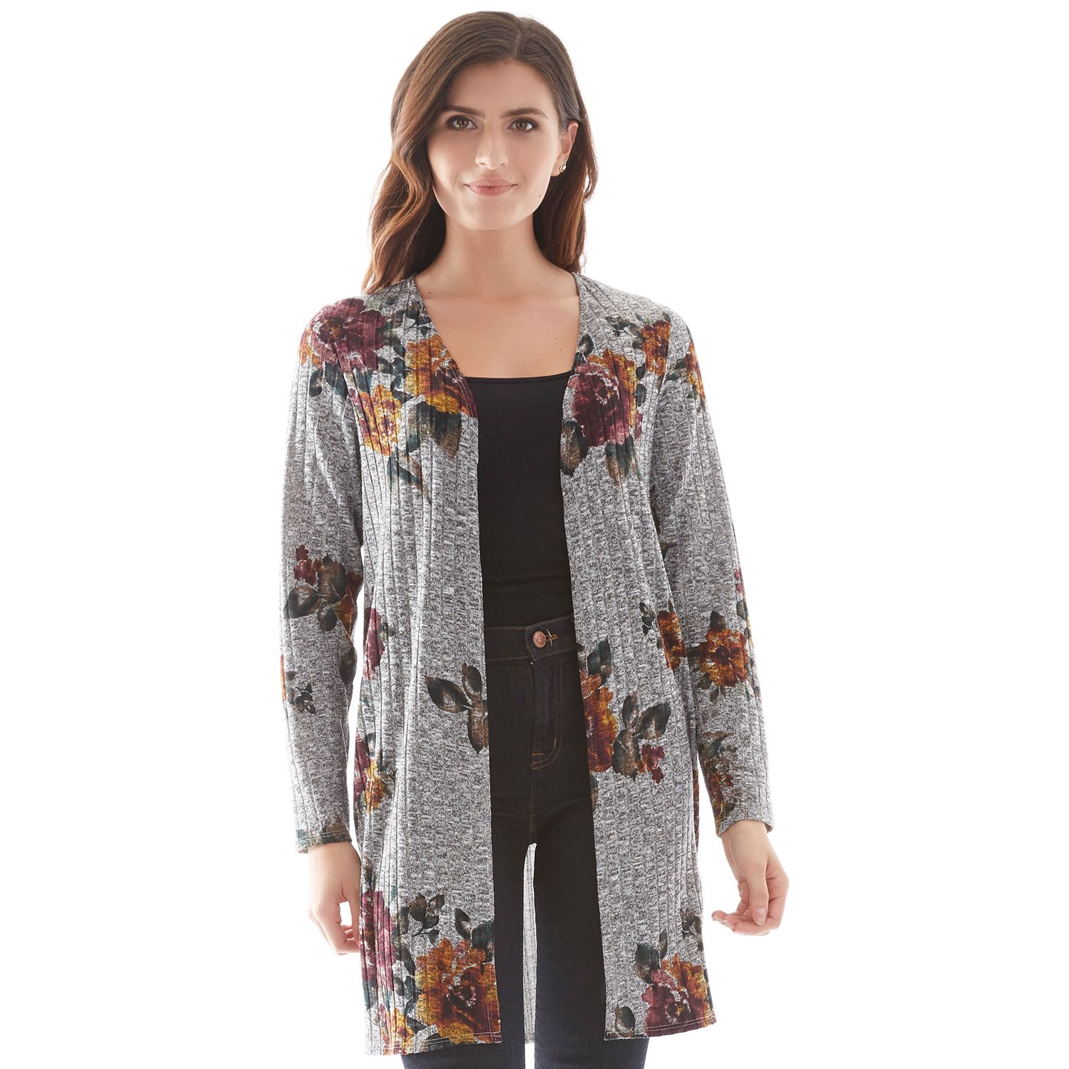 mustard duster cardigan