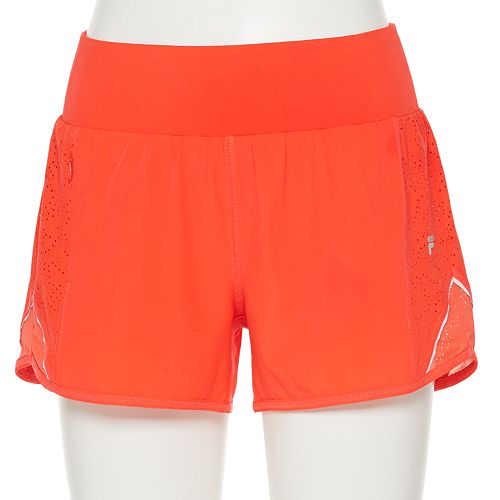 fila sport woven piecing shorts