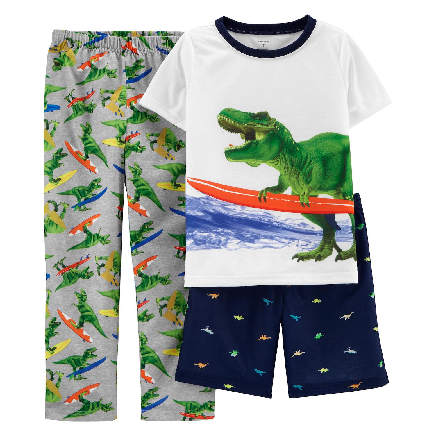 carter's dinosaur pajamas