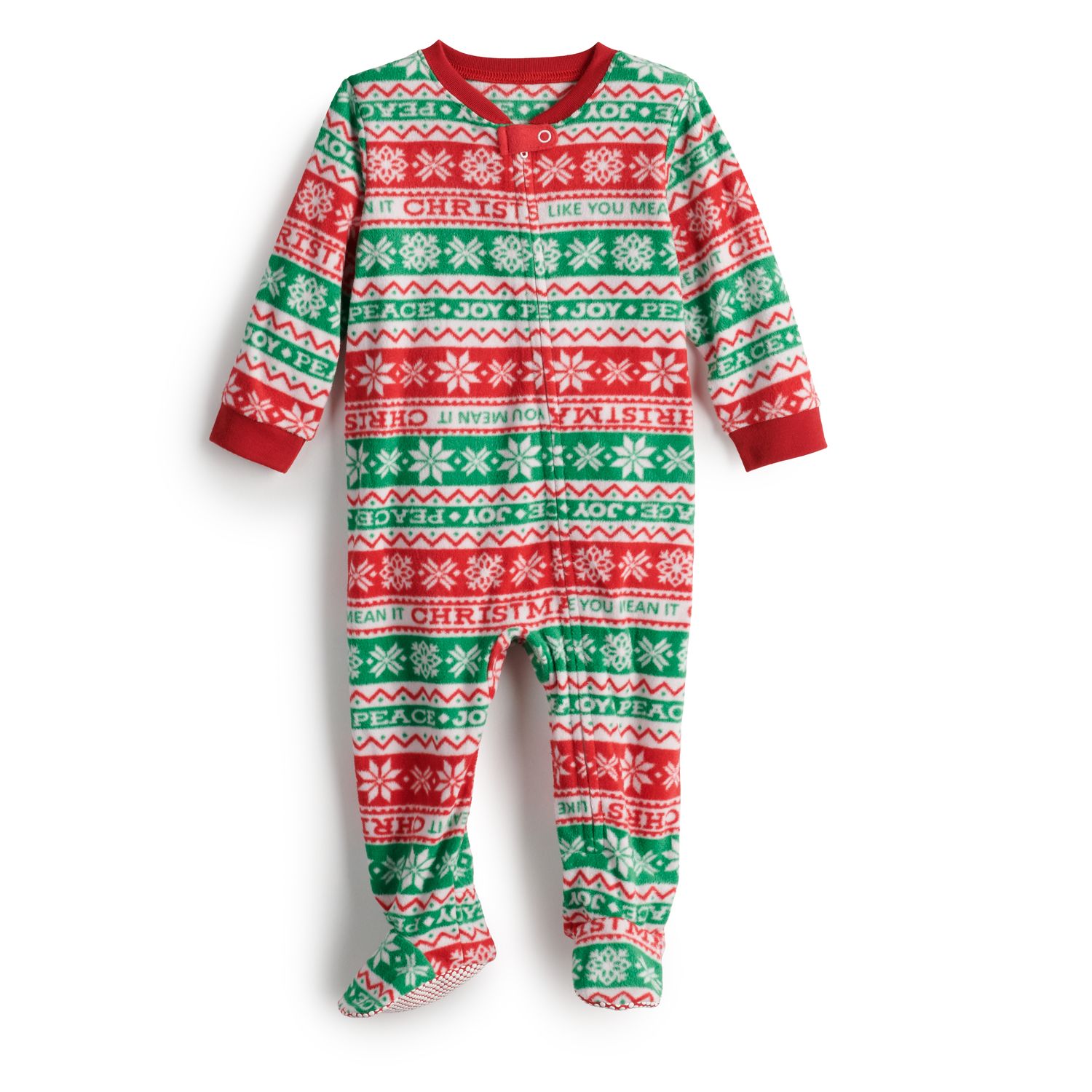 baby christmas onesie pajamas