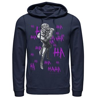Men's DC Comics Joker HAHAHA Portrait Hoodie